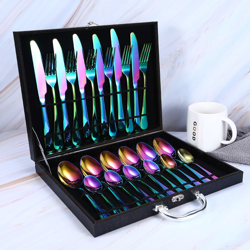 24 piece cutlery set