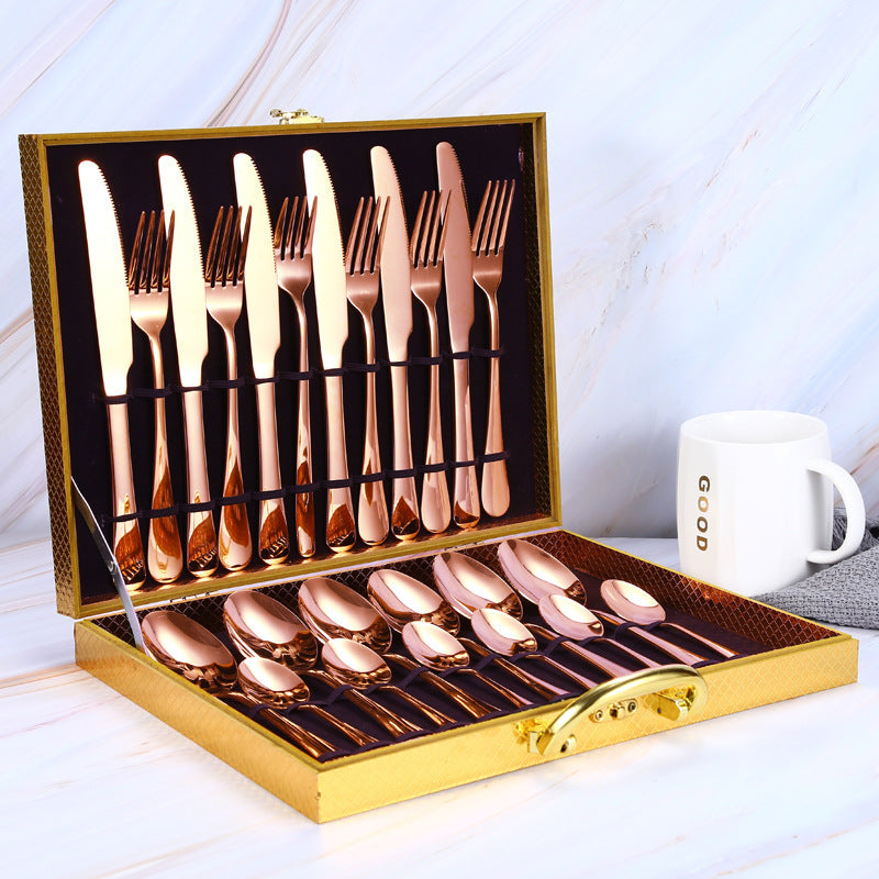 24 piece cutlery set